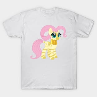 Fluttershy zebra T-Shirt